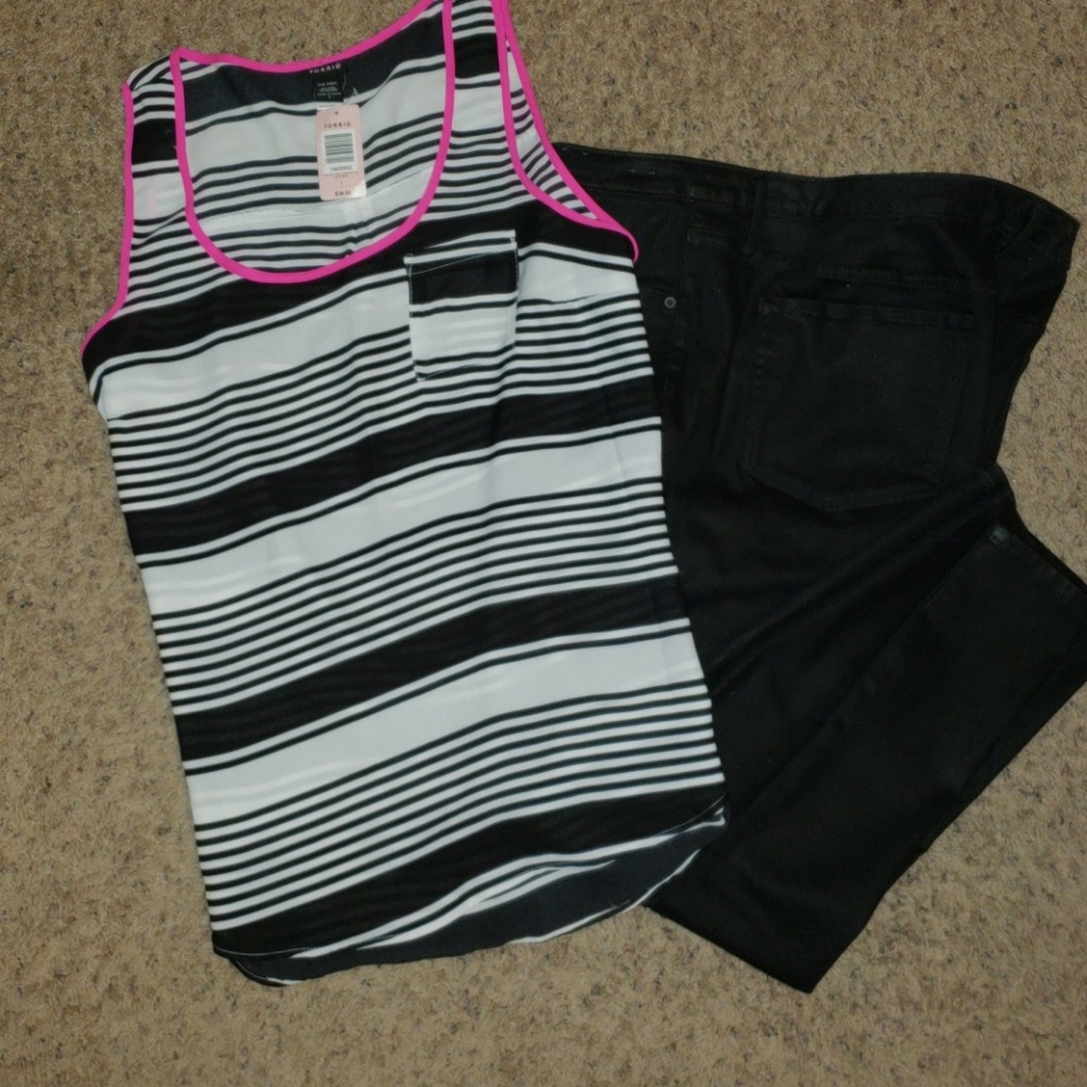 Sleeveless tank top